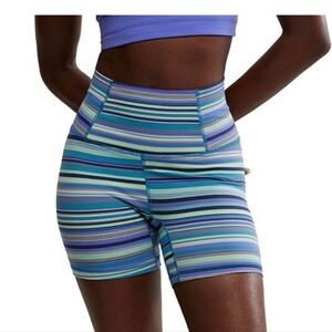 NWT FP Movement Never Better Printed Bike Shorts